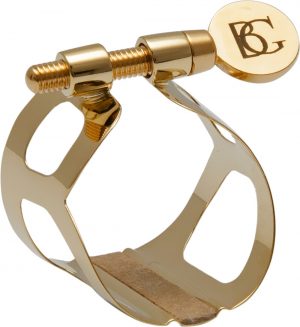 BG L91 TRADITION Vergoldet: Goldene Blattschraube von unten links. Produktbild