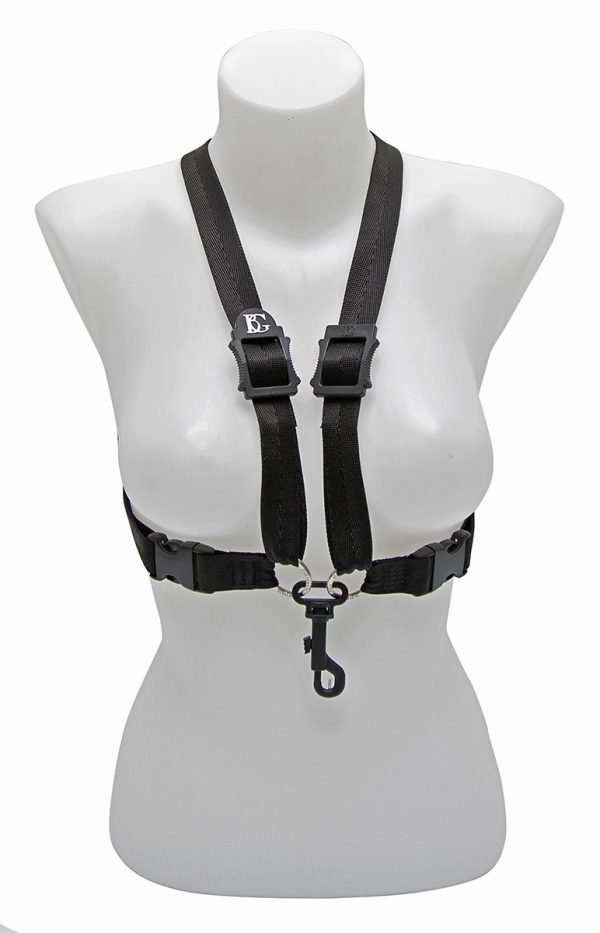 BG S41SH Kreuzgurt Damen von vorne auf Puppe. Produktbild
