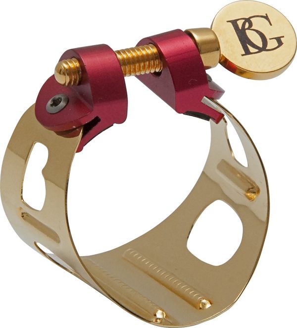 BG LDS0 DUO Goldlack: Goldene Blattschraube von oben links. Produktbild