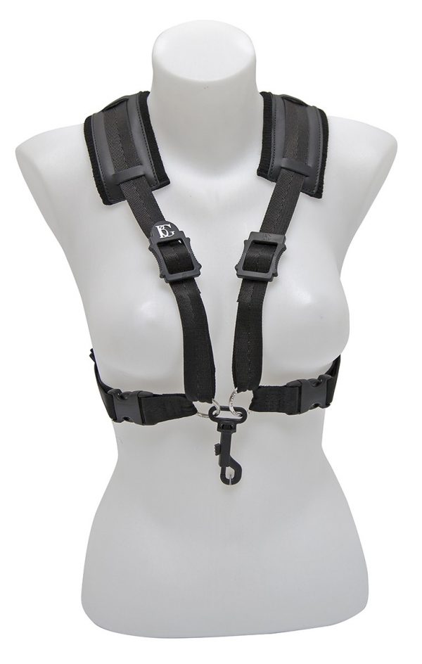 BG S41CSH Komfort Kreuzgurt Damen von vorne auf Puppe. Produktbild