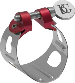 BG LDT DUO Versilbert: Silberne Blattschraube von unten links. Produktbild