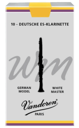 Vandoren Es-Klarinette White Master Stärke 3.5 (10 Stk.) Schachtel von vorne Produktbild