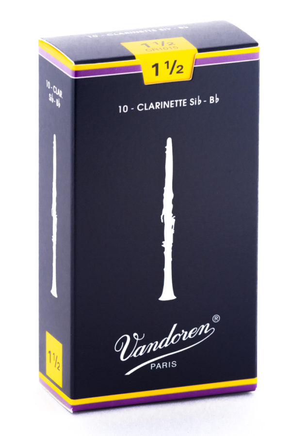 Vandoren B-Klarinette Classic / Traditional Stärke 1.5 (10 Stk.)