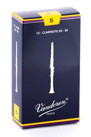 Vandoren B-Klarinette Classic / Traditional Stärke 5 (10 Stk.)