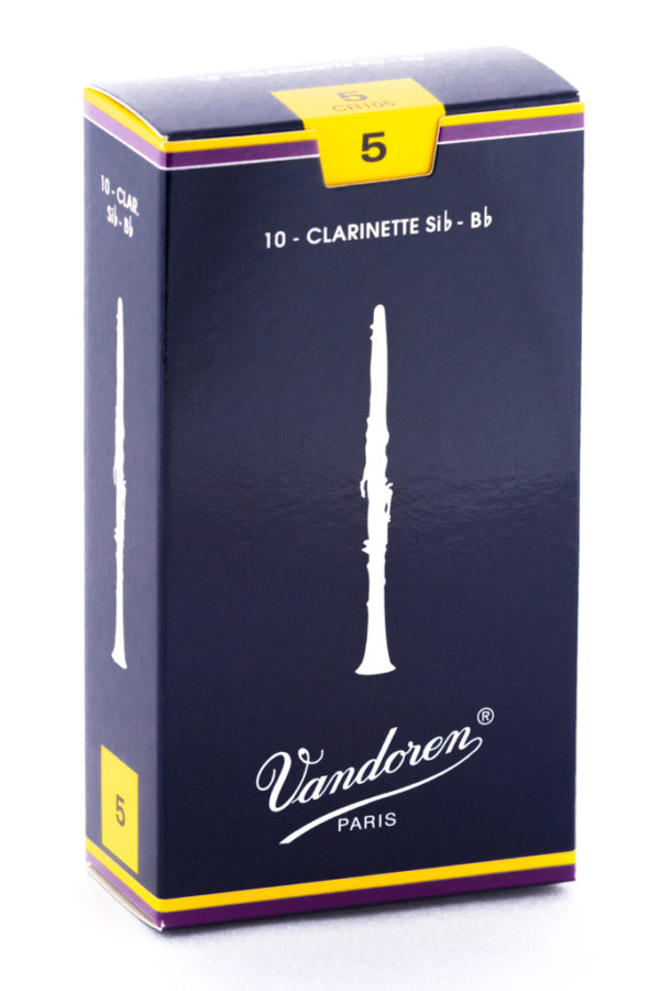 Vandoren B-Klarinette Classic / Traditional Stärke 5 (10 Stk.)