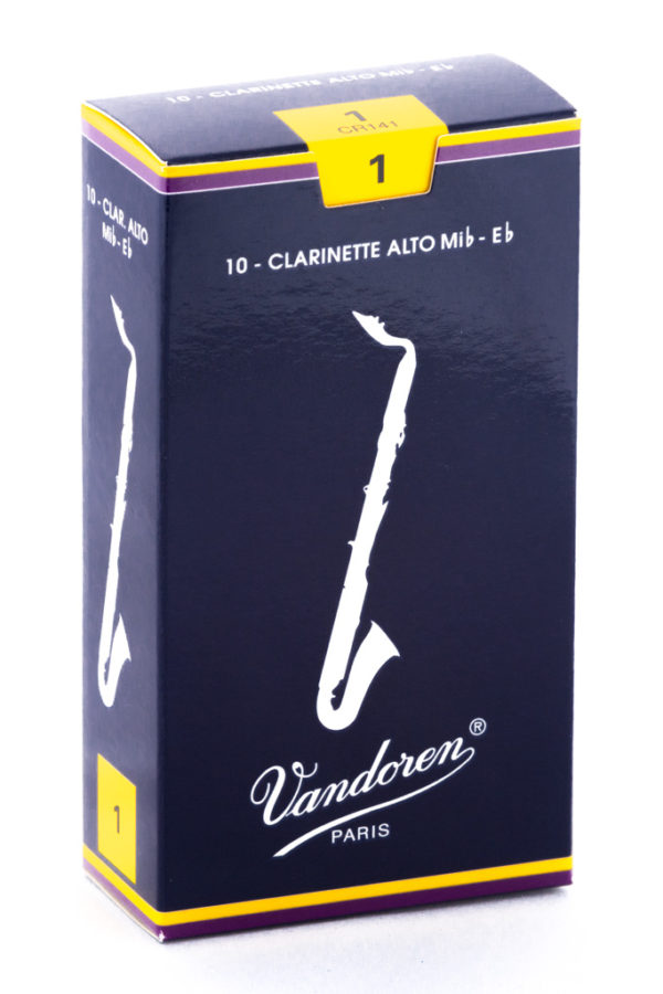 Vandoren Alt-Klarinette Classic / Traditional Stärke 1 (10 Stk.)