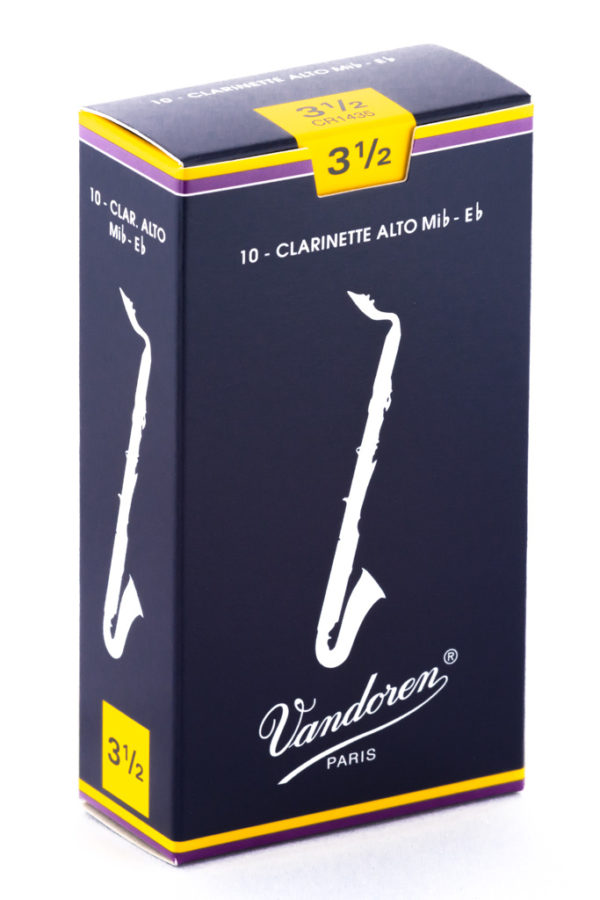 Vandoren Alt-Klarinette Classic / Traditional Stärke 3.5 (10 Stk.)