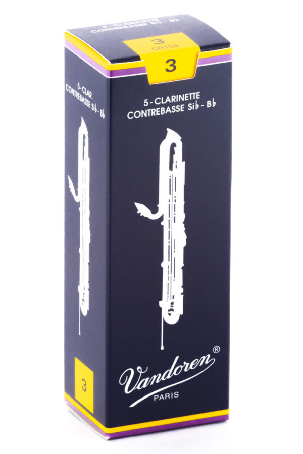 Vandoren Kontrabass-Klarinette Classic / Traditional Stärke 3 (5 Stk.)