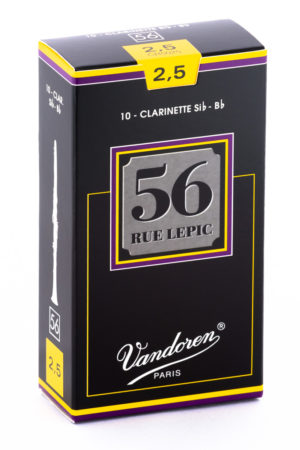 Vandoren B-Klarinette Rue Lepic Stärke 2.5 (10 Stk.)
