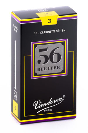 Vandoren B-Klarinette Rue Lepic Stärke 3 (10 Stk.)