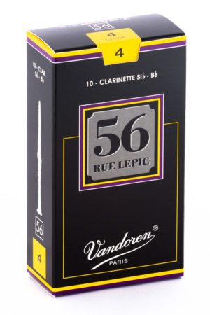 Vandoren B-Klarinette Rue Lepic Stärke 4 (10 Stk.)