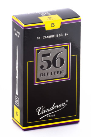 Vandoren B-Klarinette Rue Lepic Stärke 5 (10 Stk.)