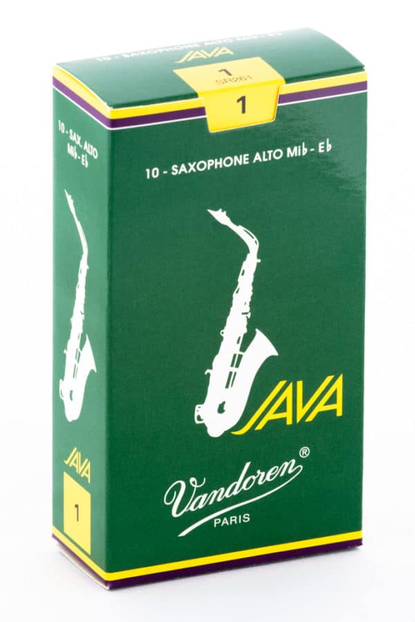 Vandoren Altsax Java Stärke 1 (10 Stk.)
