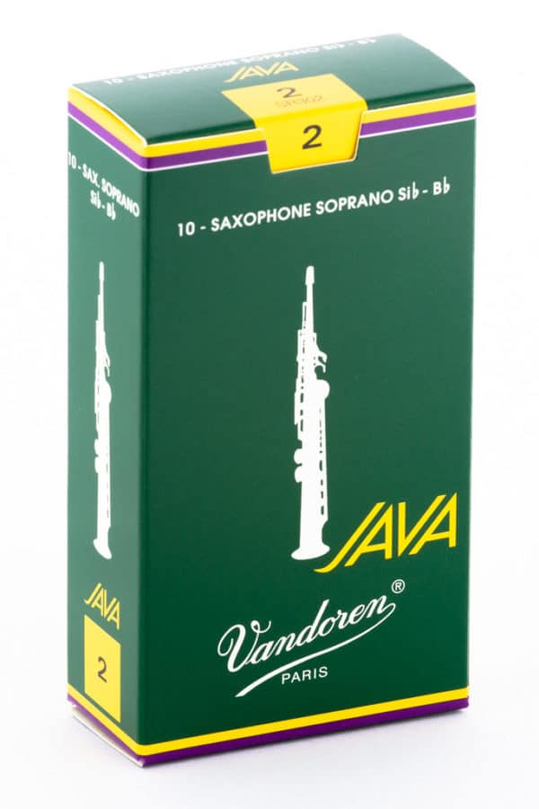 Vandoren Sopransax Java Stärke 2 (10 Stk.)