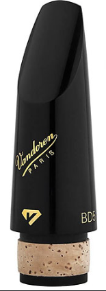 Vandoren Bassklarinettenmundstück Black Diamond BD5 von vorne Produktbild