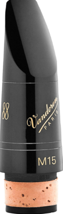 Vandoren B-Klarinettenmundstück M15 Profil 88 von vorne Produktbild