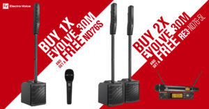 Promo Aktion: Kaufe Evolve Boxensystem und erhalte Cashback oder Mikros Banner