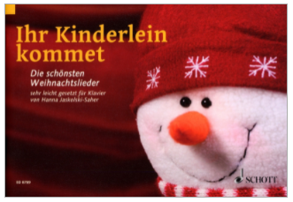 Hanna Jaskolski-Saher: Ihr Kinderlein kommet - Die schönsten Weihnachtslieder für Klavier von vorne Produktbild