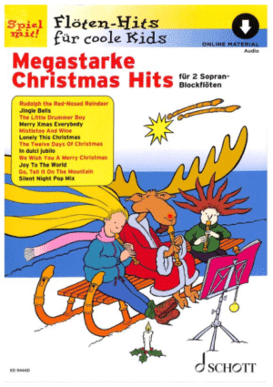 Flöten-Hits für coole Kids - Megastarke Christmas Hits von vorne Produktbild
