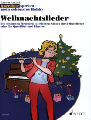 Cathrin Ambach: Querflöte spielen - mein Schönstes Hobby Weihnachtslieder von vorne Produktbild