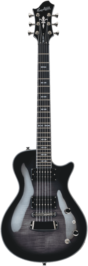 Hagstrom Ultra Swede Cosmic Black Burst - E-Gitarre