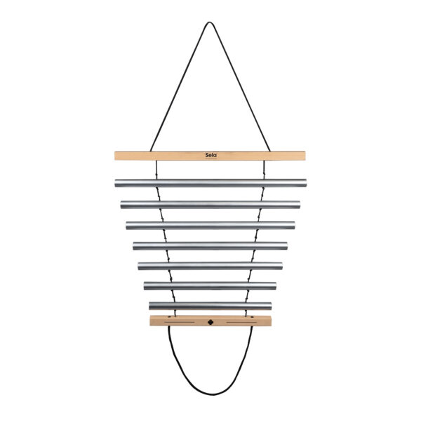 Sela Harmony Chimes 7 Natural Ansicht hängend von vorne Produktbild