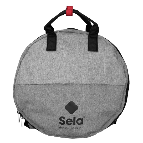 Sela Melody Tongue Drum 14" D Kurd Black SE 380-Abverkauf Tasche von vorne Produktbild