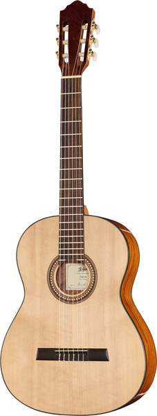 Höfner HF-16 Konzertgitarre von vorne komplette Gitarre Produktbild