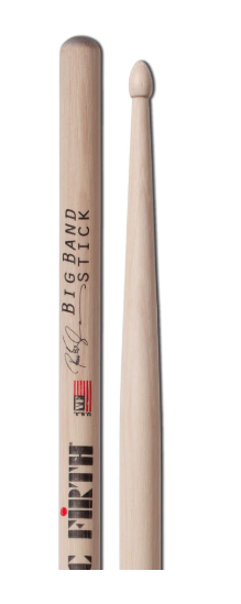 Vic Firth Signature Series Peter Erskine Big Band Drumsticks auf weißem Untergrund Produktbild
