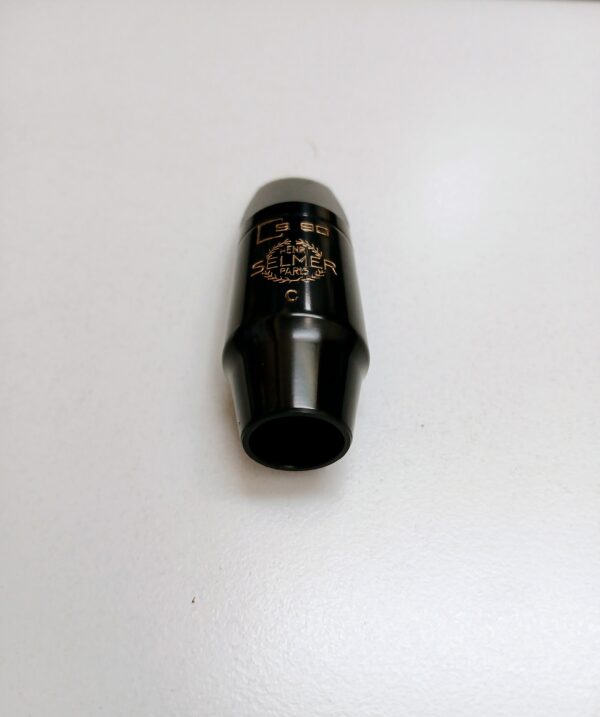Henri Selmer Paris Sopransaxophon Mundstück S80 C von schräg unten Produktbild