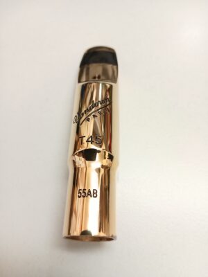 Vandoren Tenorsaxophon Mundstück T45 V16 Metall von oben Produktbild