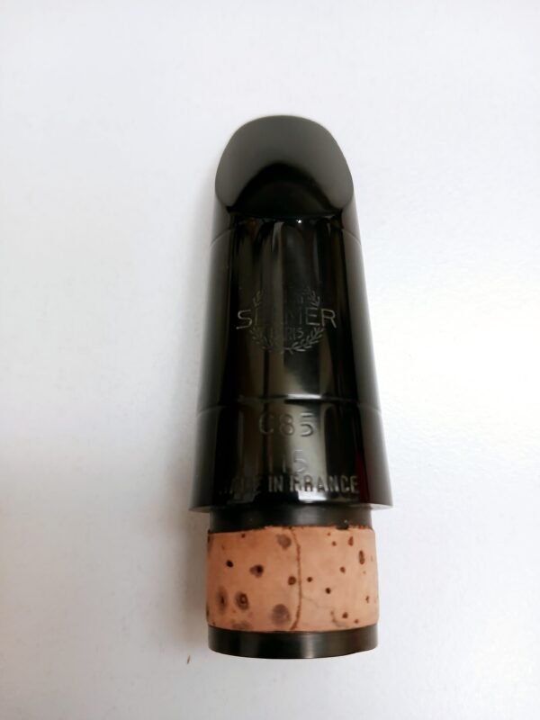 Henri Selmer Paris Bb-Klarinettenmundstück Böhm C85 115 von oben Produktbild