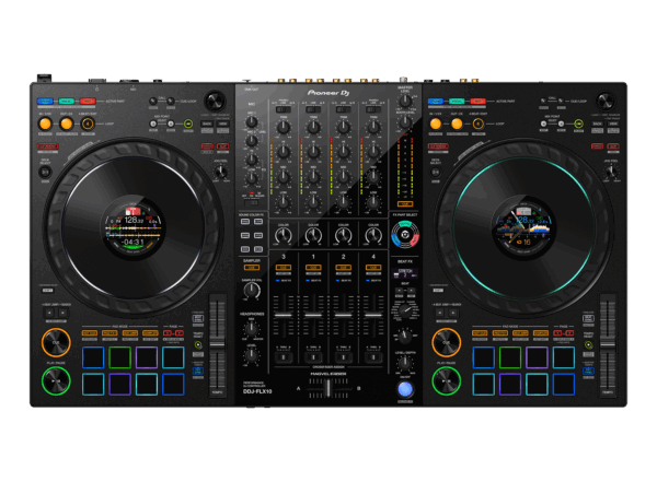 Pioneer DDJ-FLX10 4-Kanal-Profi-DJ-Controller Oben Produktbild