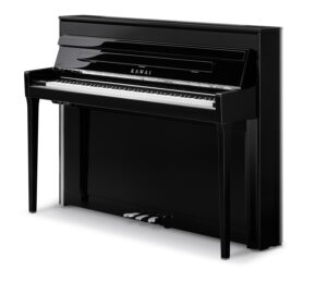 Kawai NV6 Digitalklavier schwarz seitliche Ansicht