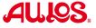 Das Bild zeigt das Wort "AULOS" in roten, geschwungenen Buchstaben.