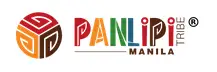 Das Bild zeigt das Logo von "PANLIPI TRIBE", wobei "PANLIPI" in rot, orange, grün, blau und braun dargestellt wird, unterstrichen von "MANILA", und links ein Symbol eines stilisierten Würfels mit Spiralmuster in rot, orange und braun zu sehen ist.