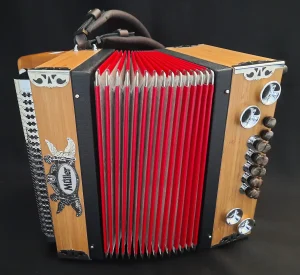 Müller Steirische Harmonika 3-Reiher - gebraucht