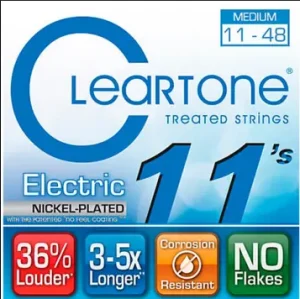 Cleartone Electric Gitarren Saiten 11-48