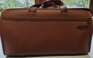 Musicover 3er Trompetentasche Leder/braun